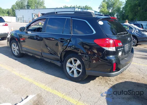 2013 Subaru Outback 2.5I Premium из США, поврежденный, VIN 4S4BRCGC2D3308609